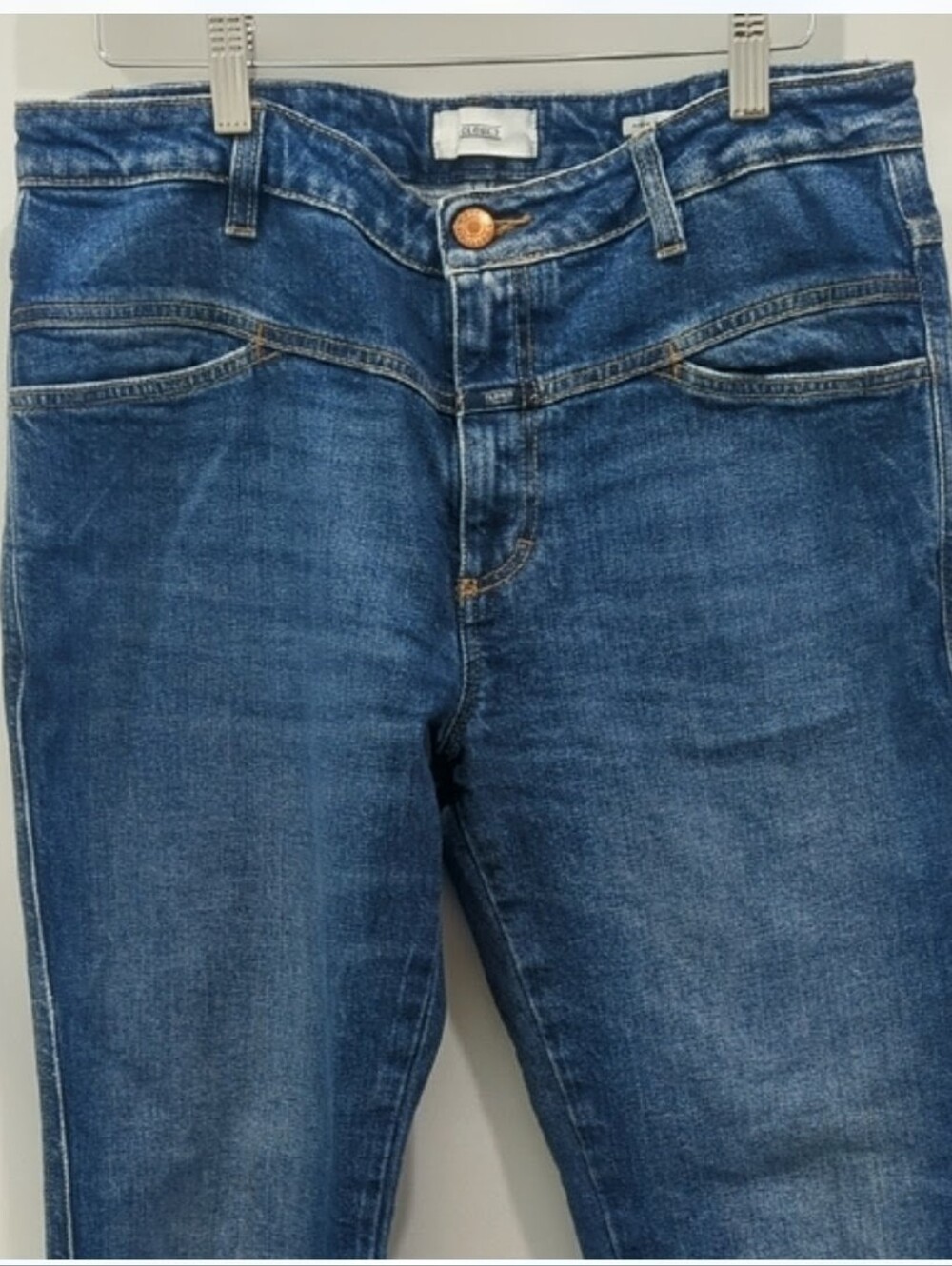 Work Pants Dark Blue Denim Jeans